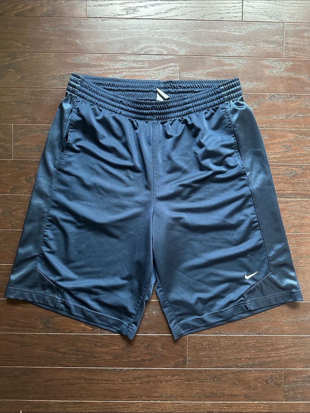 Nike Men’s Dark Blue Athletic Training Shorts